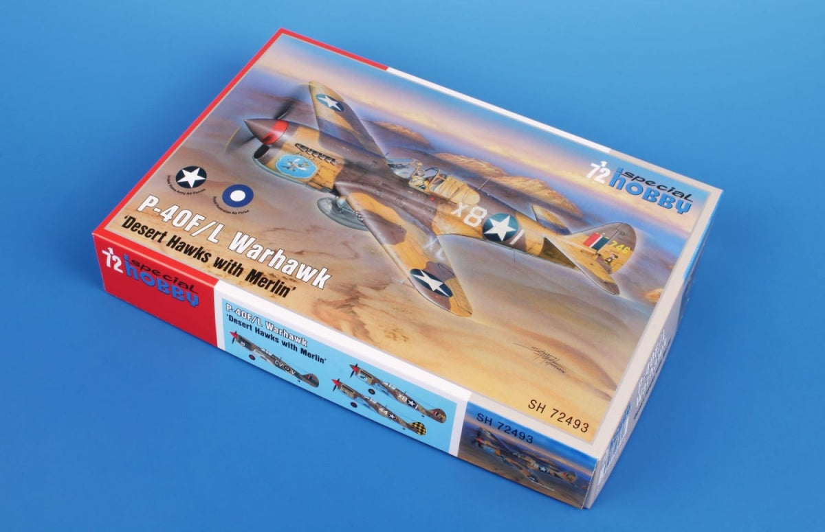 Special Hobby 72493 P-40F/L Warhawk « Desert Hawks With Merlin » 1/72 – immagine 8