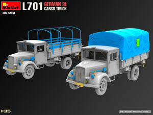 Miniart 35450 L701 Camion cargo allemand 3T 1/35 – image 8