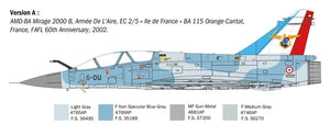 Italeri 90023 Dassault Mirage 2000 B/D 1/72 – immagine 4