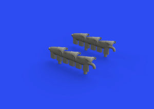 Eduard 672250 Pots d&amp;#39;échappement pour Spitfire Mk. Vc (Airfix 1/72) – image 3