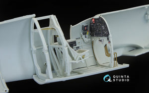 Intérieur imprimé en 3D et coloré sur papier décalcomanie pour Spitfire Mk. IX (Quinta Studio QD32044) (pour maquette Revell) au 1/32 – immagine 10