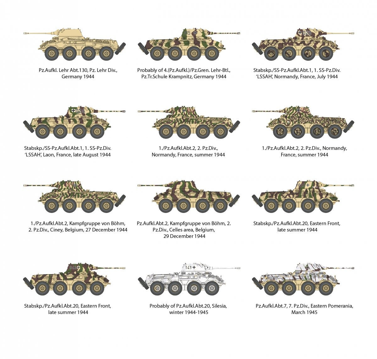 AK Interactive AK35503 SD.KFZ.234/2 PUMA 1/35  – imagen 4