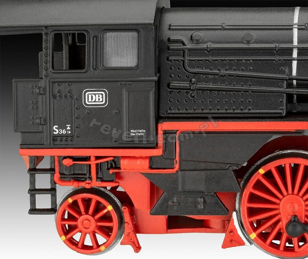 Revell 62168 Schnellzuglokomotive S3/6 BR18-Tender Model Set 1/87 – image 4