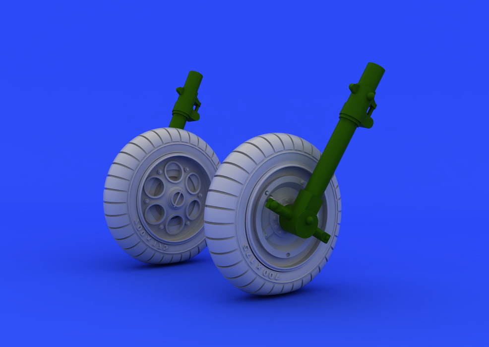 Roues Eduard 648152 Fw 190 début 1/48 (EDUARD)
