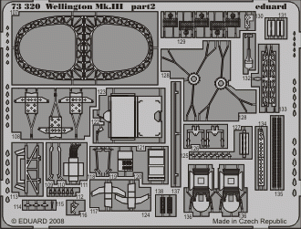 Eduard 73320 Wellington Mk. III SA 1/72 TRUMPETER – Bild 3