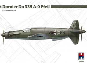 Hobby 2000 72059 Dornier Do 335 A-0 Pfeil (DRAGON + CARTOGRAF + MASQUES) 1/72