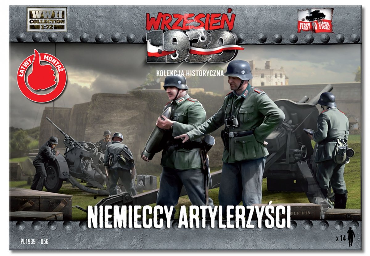 Premiers à combattre PL056 Artilleurs allemands (1/72) – image 2