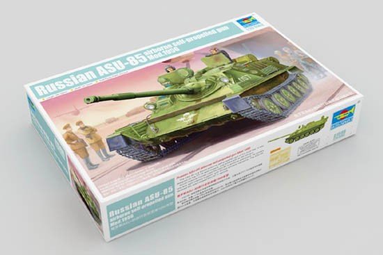 Trumpeter 01588 Canon automoteur aéroporté russe ASU-85 Mod.1956 1/35 – immagine 2