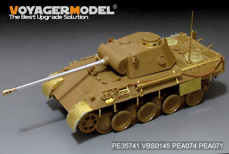 Maquette Voyager PE35741 Panther D allemand de base de la Seconde Guerre mondiale pour ICM 35361 1/35 – imagen 4