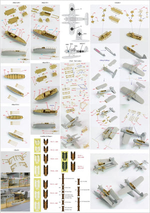 Pontos 23001F2 BISMARCK 1941 Detail Up Set Basic Ver.2 1/200 – zdjęcie 21