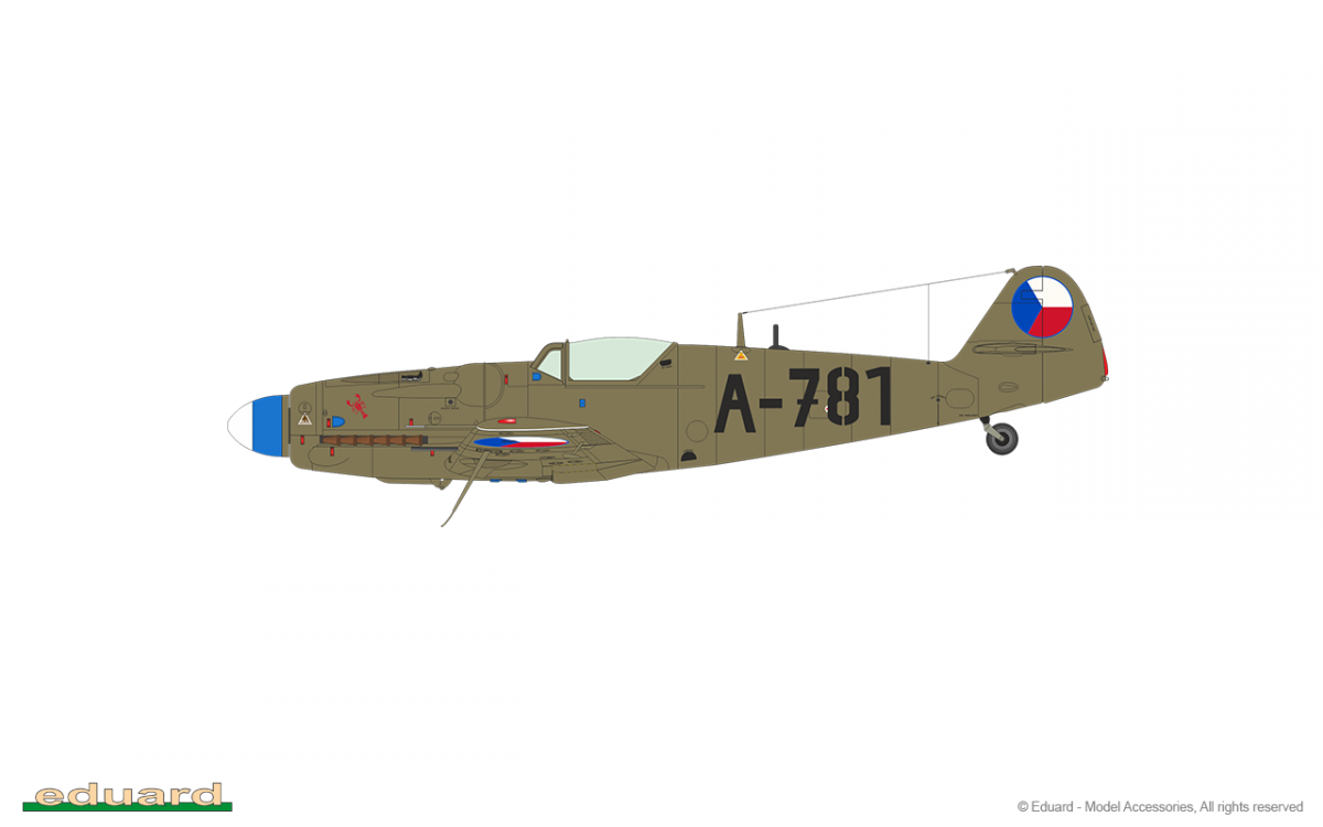 Eduard 70151 Avia S-199 verrière bulle 1/72 – imagen 16