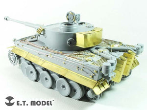 E.T. Model E35-249 WWII German TIGER I “Tunisian Initial” Basic (For DRAGON Smart Kit) 1/35 – zdjęcie 3