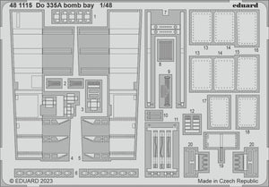 Eduard 481115 Pour soute à bombes 335A TAMIYA 1/48