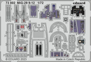 Eduard 73802 MiG-29 9-12 GREAT WALL HOBBY 1/72