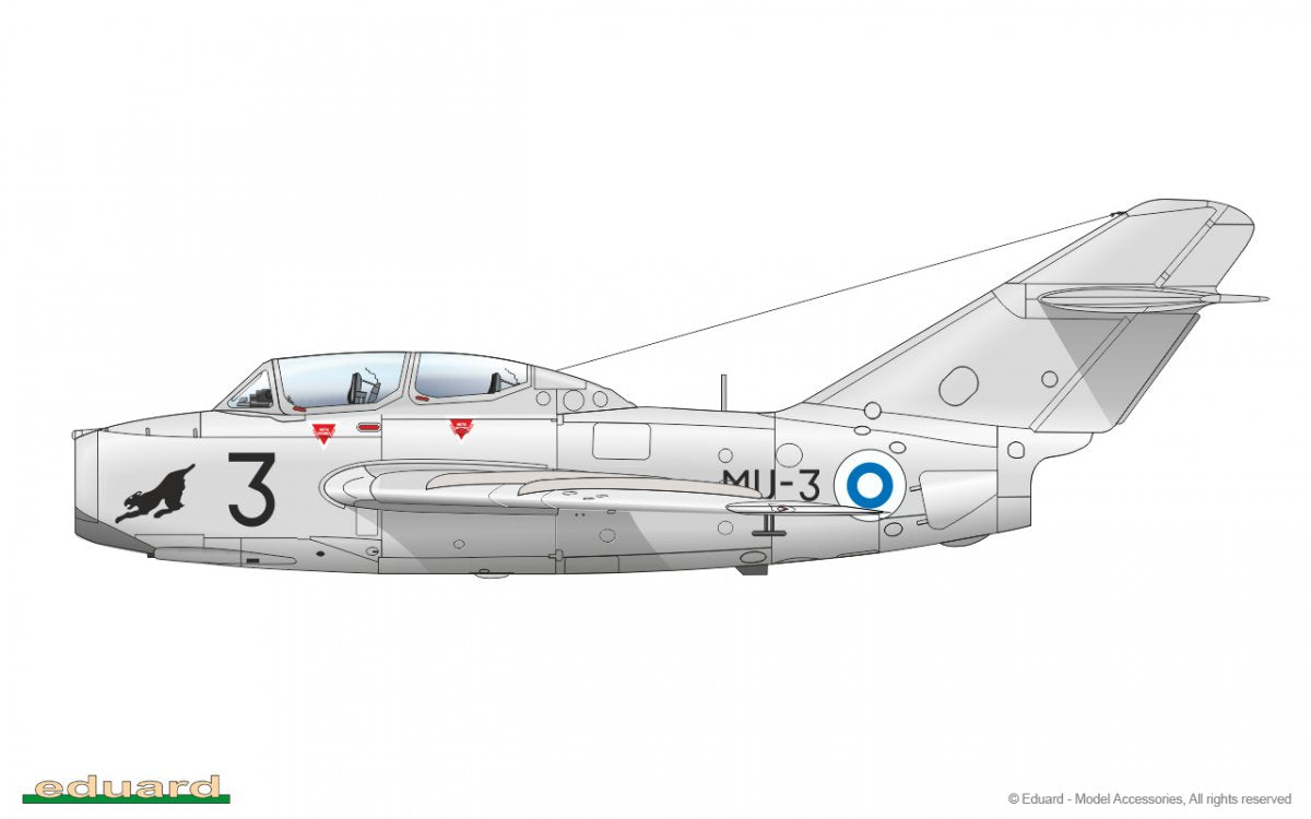 Eduard 7055 UTI MiG-15 1/72 – Bild 14