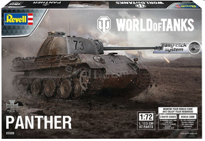 Revell 03509 Panther D « Easy Click » World of Tanks 1/72