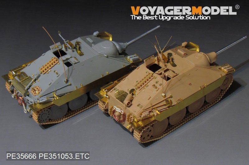 Maquette Voyager PE351053A Chasseur de chars allemand Sd.Kfz.138/2 Hetzer, version tardive, pour ACADMY 13230/13277, échelle 1/35 – immagine 20