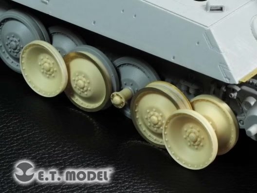 Roues de route endommagées ET Model ER35-036 pour Panther A/G Version - Dragon 1/35