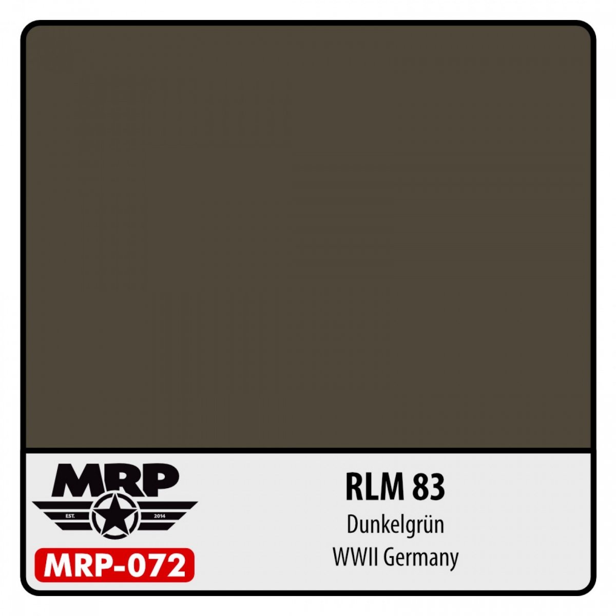 Peinture MR. Paint MRP-072 RLM 83 Dunkelgrun Allemagne Seconde Guerre mondiale 30 ml