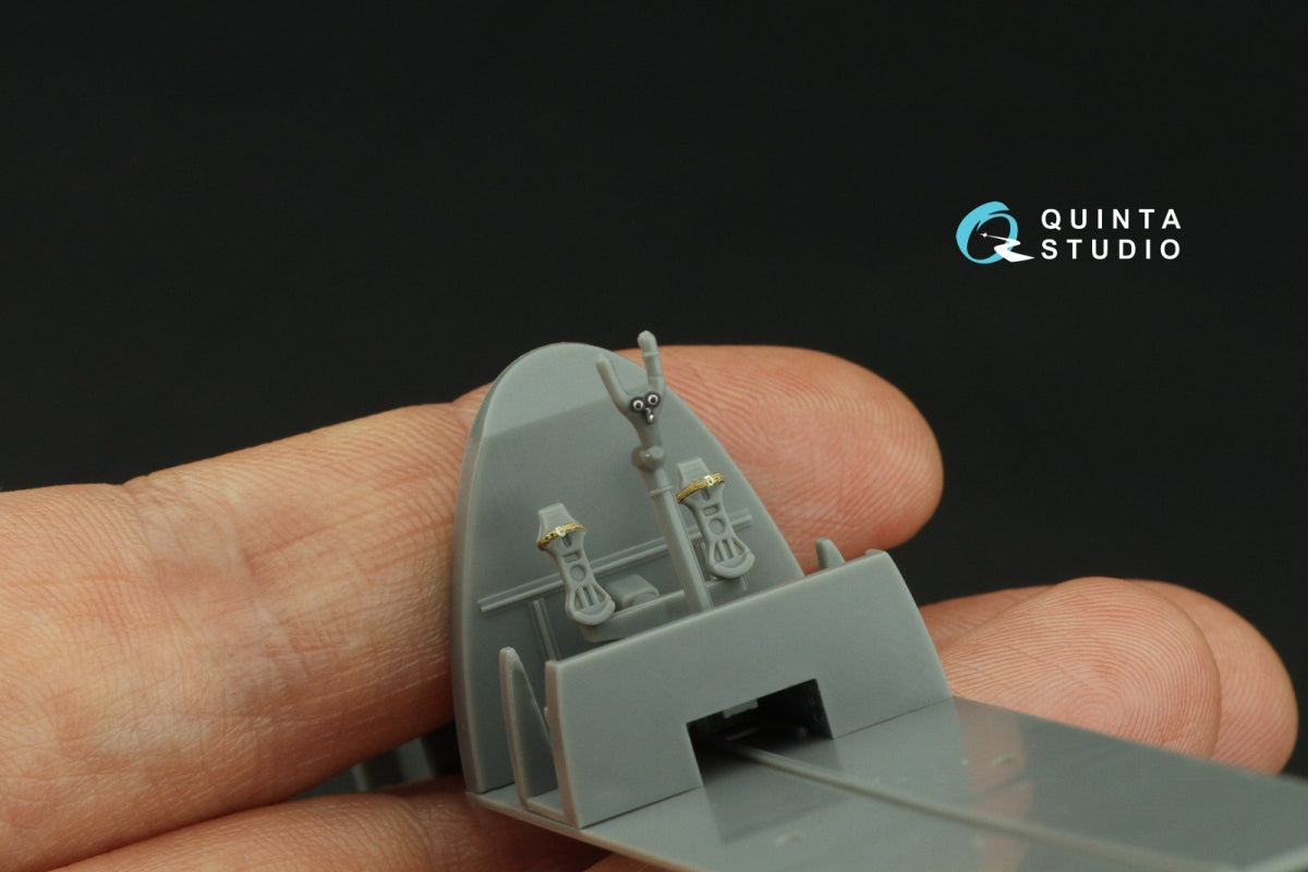Intérieur imprimé en 3D et coloré sur papier décalcomanie Quinta Studio QD48515 Do 335A-12 Trainer (Tamiya) 1/48 – Bild 8