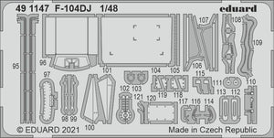Maquette Eduard FE1147 F-104DJ pour KINETIC au 1/48 – image 2