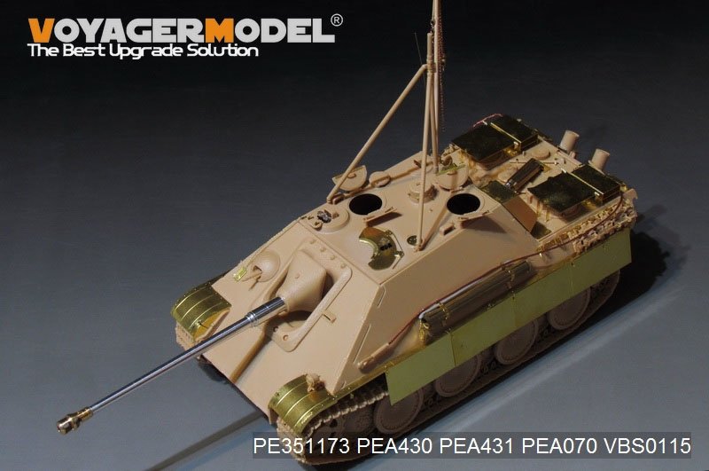 Kit de mise à niveau de base Voyager Model PE351173 Sd.Kfz.173 Jagdpanther G2 Version de la Seconde Guerre mondiale (pour MENG TS-047) 1/35 – image 19