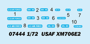 Trumpeter 07444 USAF XM706E2 1/72  – immagine 4