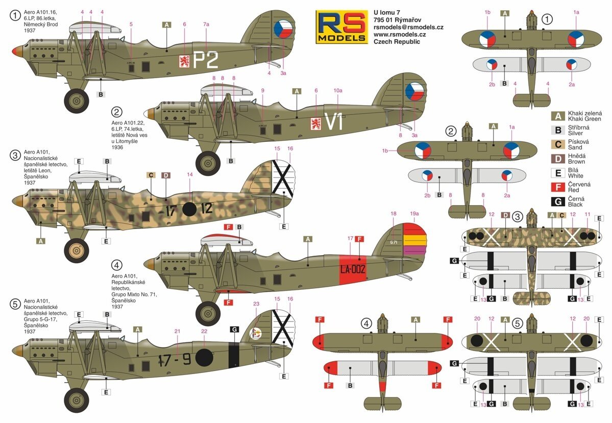 Rs Models 92260 Aero A-101 1/72 – zdjęcie 3