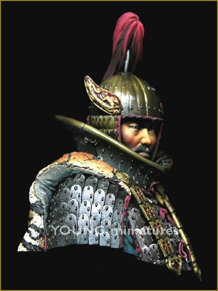 Young Miniatures YH1825 Goguryeo, officier de cavalerie lourde, Ve siècle ap. J.-C., échelle 1/10 – immagine 7