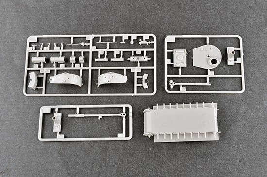Trumpeter 07164 German Tiger with 88mm kwk L/71 1/72 – zdjęcie 4