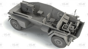 ICM 35110 Sd.Kfz. 247 Ausf.B, Véhicule Blindé du Commandement Allemand 1/35 – imagen 8
