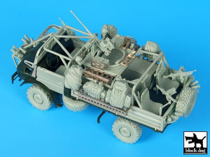 Ensemble d&amp;#39;accessoires Black Dog T35182 Unimog des forces spéciales belges, échelle 1/35 – image 3