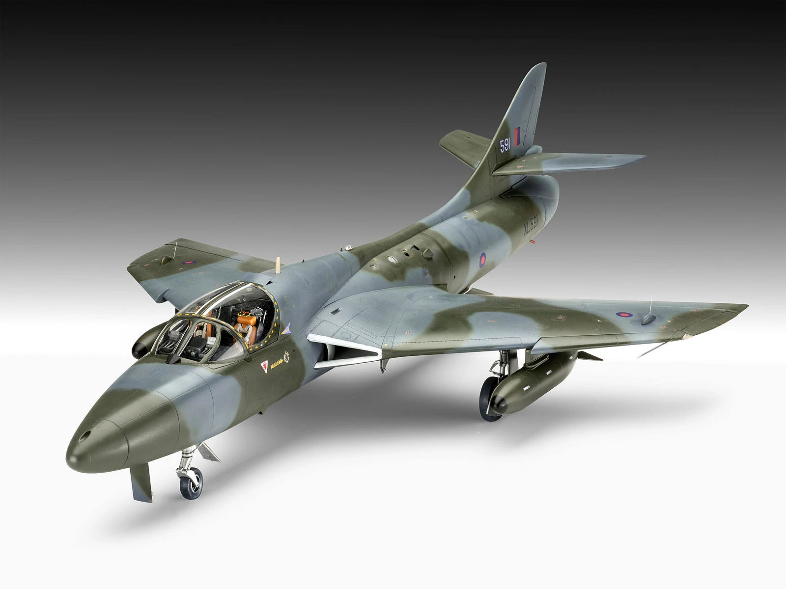 Revell 03786 Hawker Hunter T.7/T.7A 1/32 – immagine 2