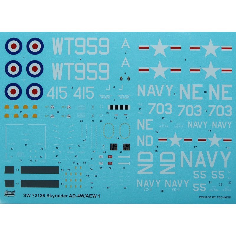Sword 72126 AD-4W/AEW.1 1/72 – zdjęcie 4