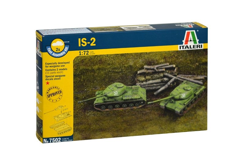 Italeri 7502 IS-2 Staline - MONTAGE RAPIDE (1/72)
