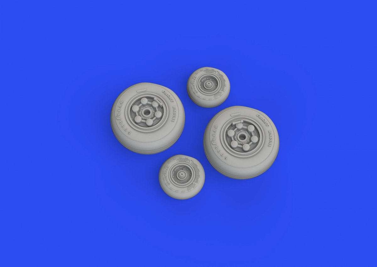 Roues Tornado Eduard 672283 REVELL 1/72 – immagine 3