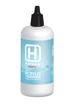 Diluant pour peintures acryliques Hataka HTK-XP01 100 ml