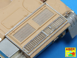 Grilles Aber 35G28 pour char russe T-55 et Tiran 5 (1/35) – Bild 3
