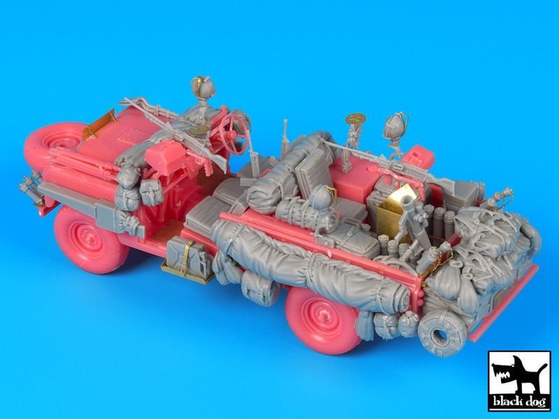Ensemble d&amp;#39;accessoires Black Dog T35117 Land Rover Pink Panther 1/35 – immagine 2