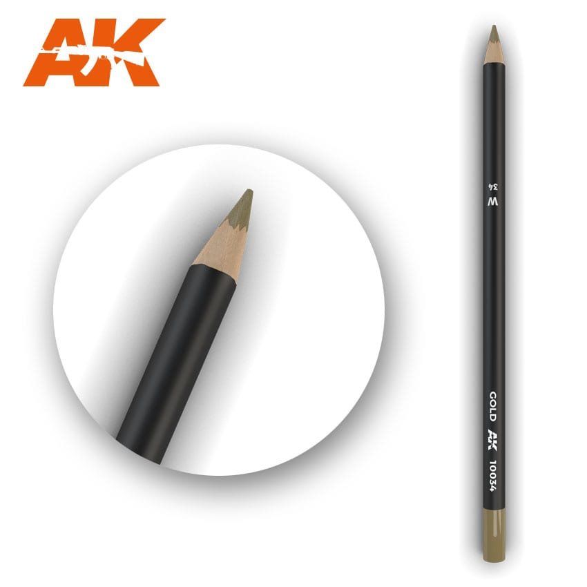 Crayon aquarelle AK Interactive AK10034 OR