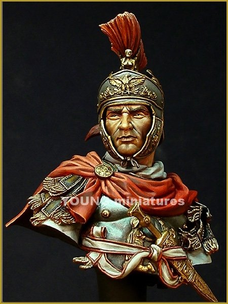 Young Miniatures YH1829 Officier de cavalerie romaine 180 av. J.-C. 1/10