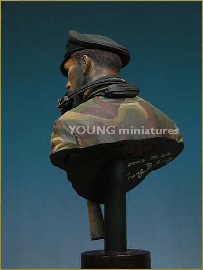 Young Miniatures YM1805 Officier de char SS Normandie 1944 1/10 – image 3