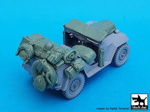 Ensemble d&amp;#39;accessoires Black Dog T35228 pour voiture de campagne russe Gaz 67 B, échelle 1/35 – image 4