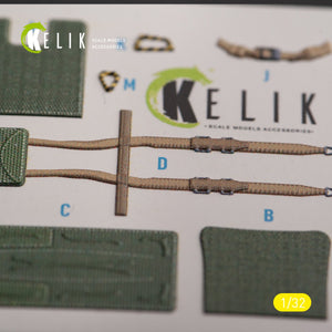 KELIK K32024 Mirage 2000C - décalcomanies 3D intérieures pour maquettes Kitty Hawk/Zimi au 1/32 – image 4