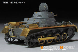 Maquette Voyager PE351187, char allemand Pz.Kpfw.I Ausf.A de la Seconde Guerre mondiale (pour TAKOM 2145), échelle 1/35 – imagen 13