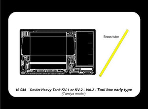 Aber 16044 Char lourd russe KV-1 ou KV-2 vol. 2 - Boîtes à outils (version initiale, 1/16) – imagen 8
