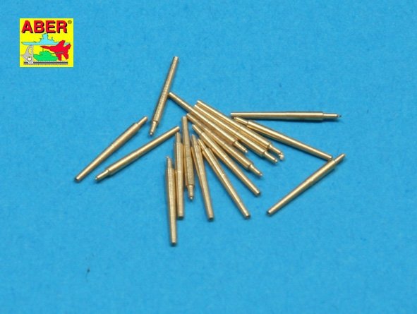 Aber 350L-33 Ensemble de 16 canons de 102 mm type BL Mk.IX pour la Royal Navy (1/350)