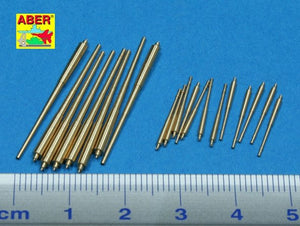 Aber 350L-45 Jeu de canons 203 mm x 8 ; 105 mm x 12 pour navires de croisière de classe Prinz Eugen (1/350) – image 2