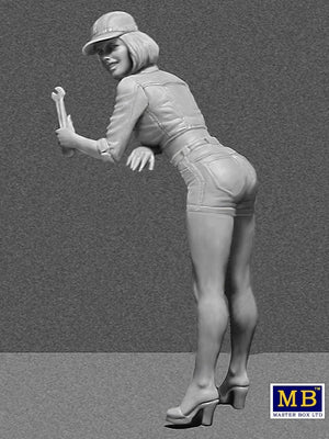 Master Box 24016 Série Pin-up. « Une courte halte ». Kit n° 2 1/24 – image 4