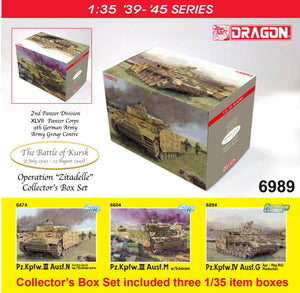 Dragon 6989 La bataille de Koursk (5 juillet 1943 - 23 août 1943) - Opération « Citadelle » Coffret collector 1/35